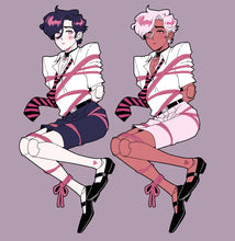 Load image into Gallery viewer, Toraware no Otoko Yume 3.5" Hard Enamel Pin