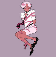 Load image into Gallery viewer, Toraware no Otoko Yume 3.5" Hard Enamel Pin