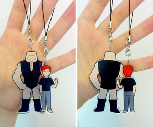 Another World - Buddy and Lester Chaykin Acrylic Charm Set